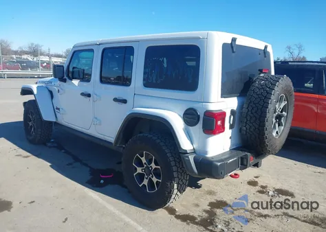 2018 Jeep Wrangler Unlimited Rubicon 4X4 z USA, uszkodzony, nr VIN 1C4HJXFGXJW235565